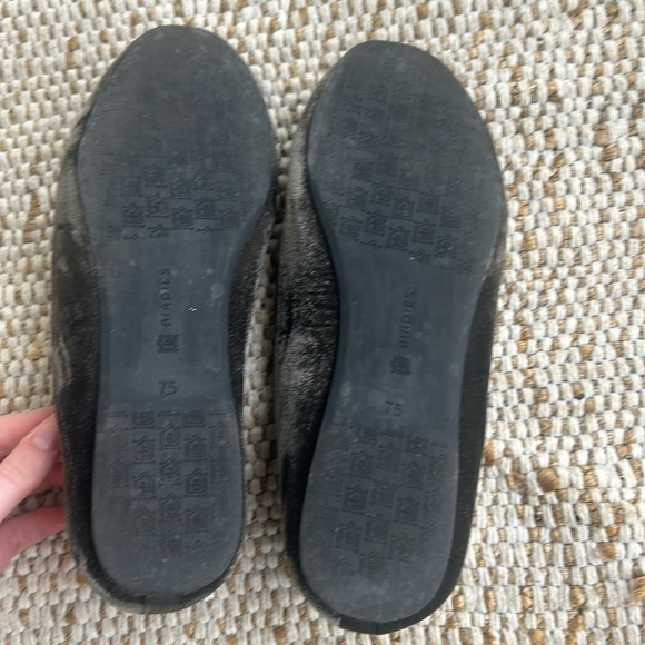 Birdies The Starling Velvet Flat Black Brown Women’s Slip On Loafers Size 7.5 - Picture 6 of 7